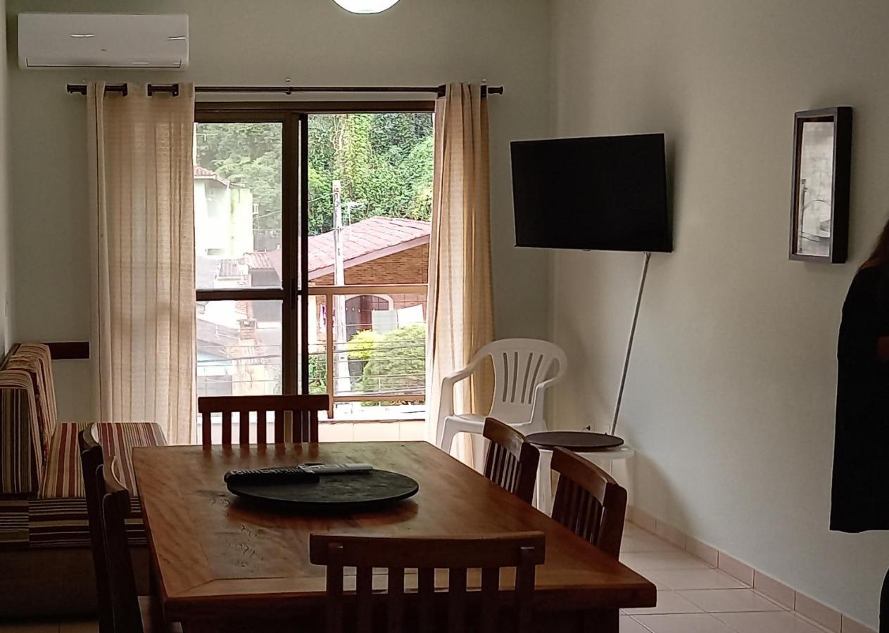 Apartamento Climatizado A 150 Metros Da Praia Ubatuba Bagian luar foto